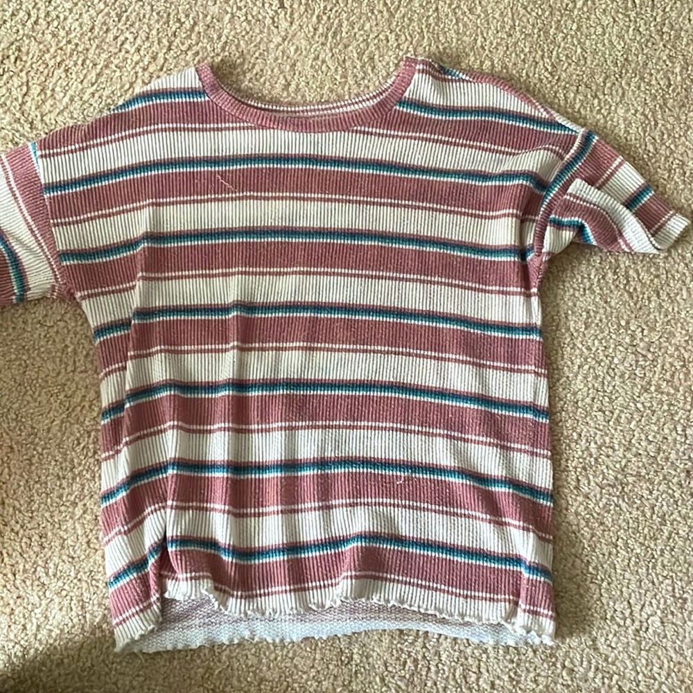 American Eagle crocheted T-shirt